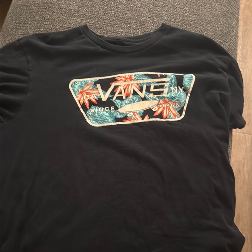 Vans Black Graphic T-Shirt